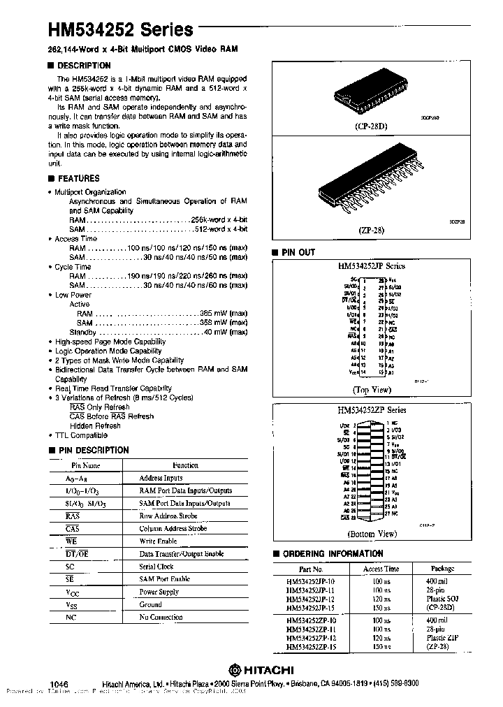 HM534252JP-10_6827098.PDF Datasheet
