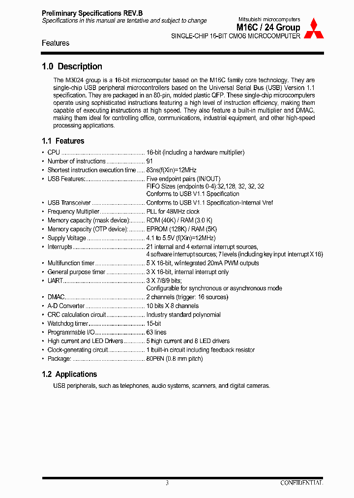 M30240M1-XXXFP_6828436.PDF Datasheet