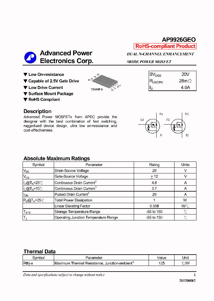 AP9926GEO_6949487.PDF Datasheet