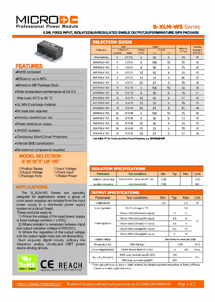 B0505XLM-W25_6949510.PDF Datasheet