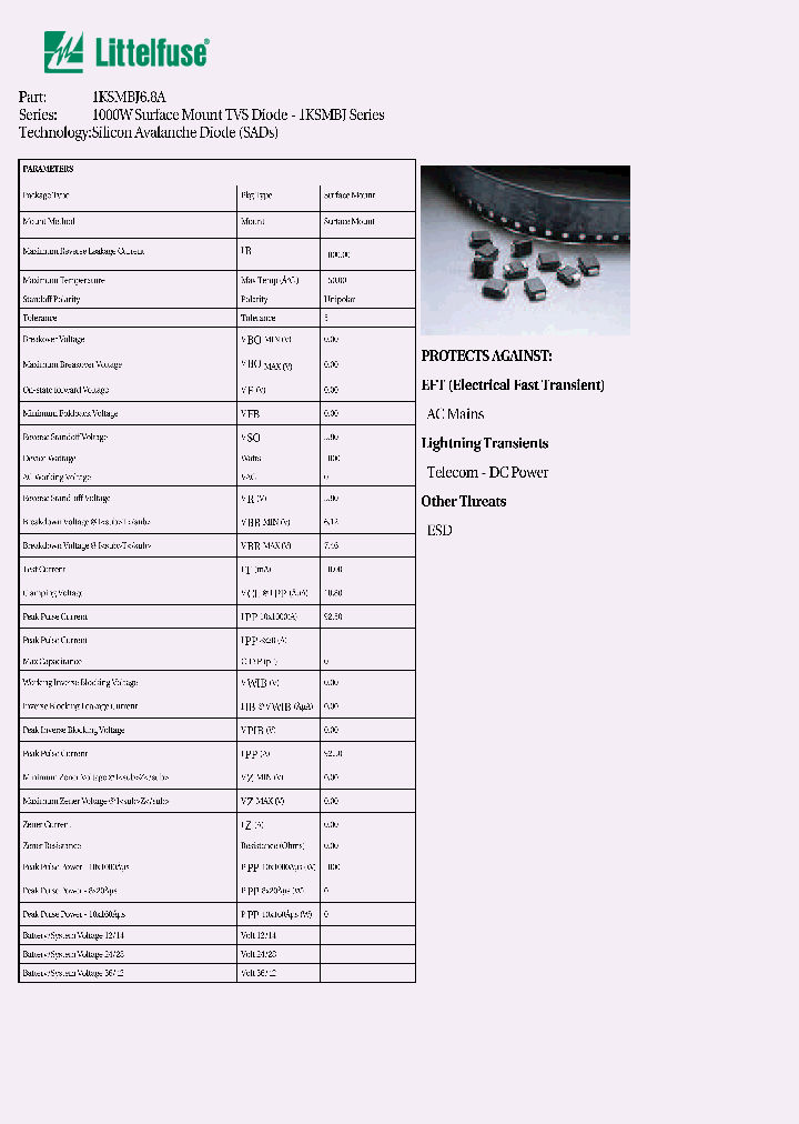 1KSMBJ68A_6830783.PDF Datasheet