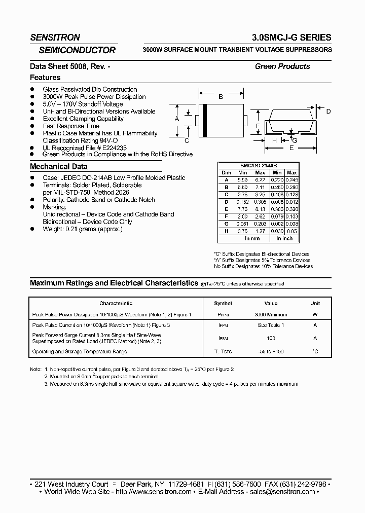 30SMCJ43A-GT3_6826726.PDF Datasheet