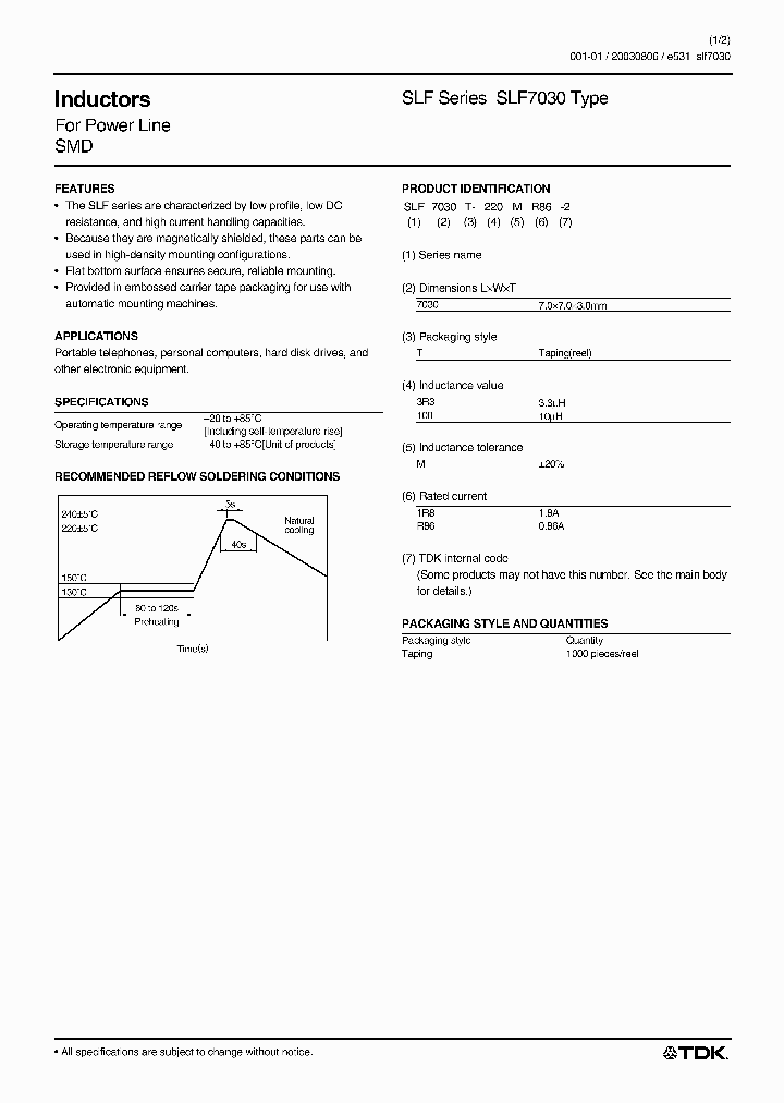 SLF7030T-470MR57_6831136.PDF Datasheet