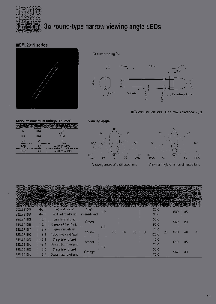 SEL2215STP6_6830344.PDF Datasheet