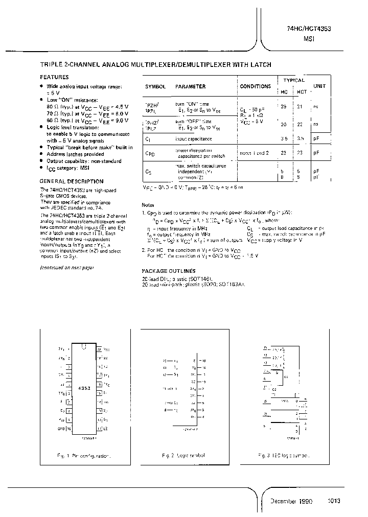 74HC4353NB_6831323.PDF Datasheet