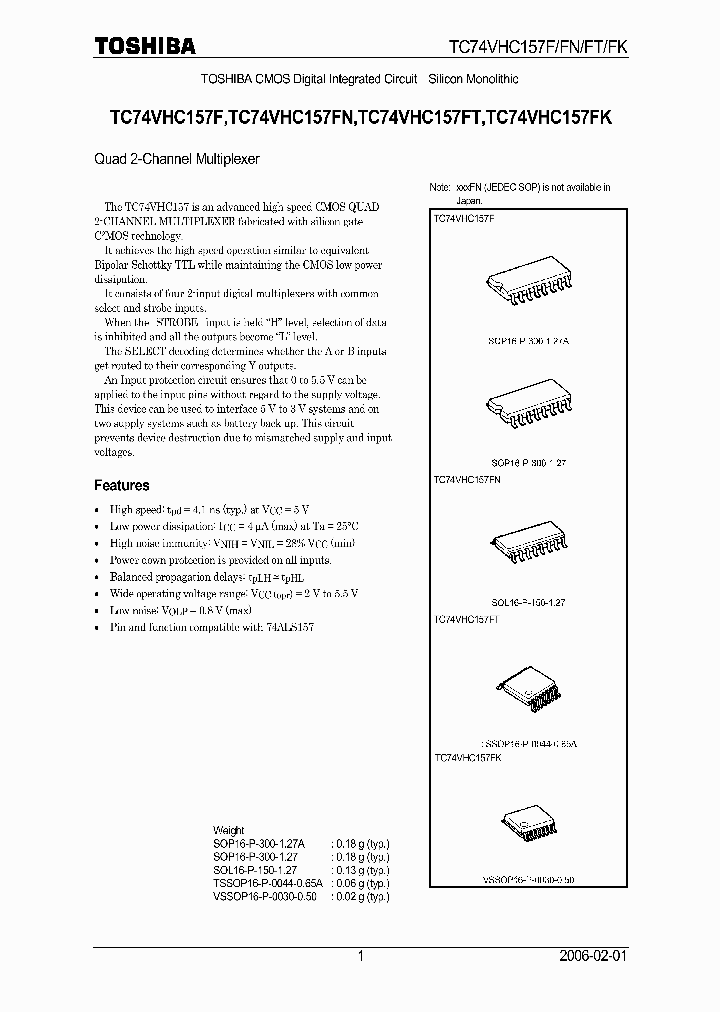 TC74VHC157FT_6822031.PDF Datasheet