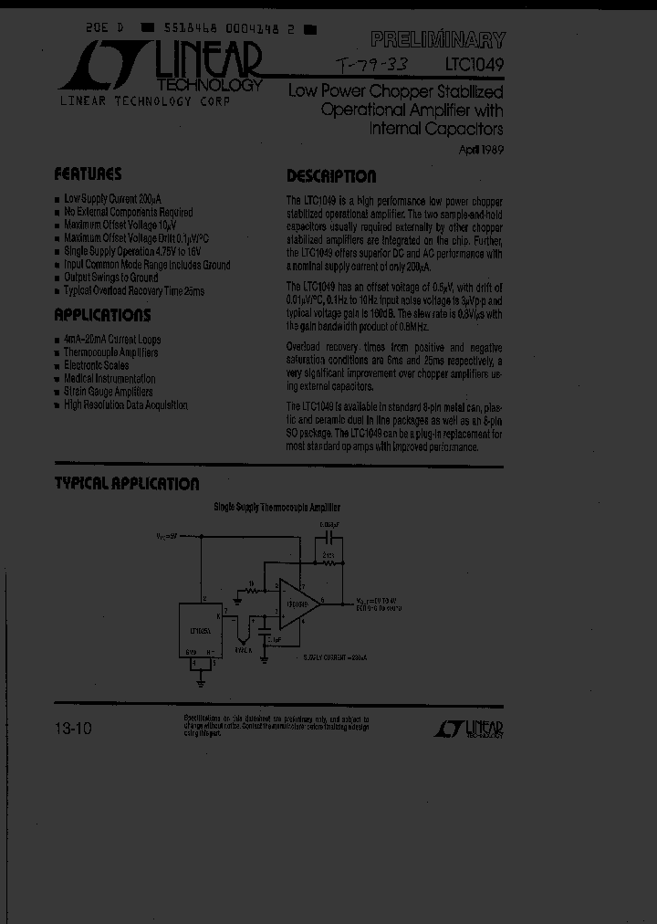 LTC1049MJ8_6828244.PDF Datasheet