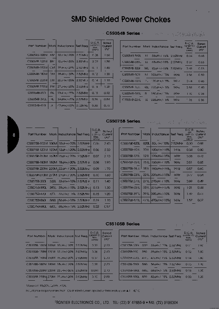 CSS105B-821L_6830762.PDF Datasheet