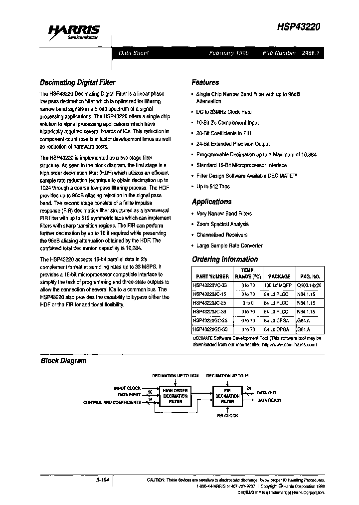HSP43220VC-33_6834867.PDF Datasheet
