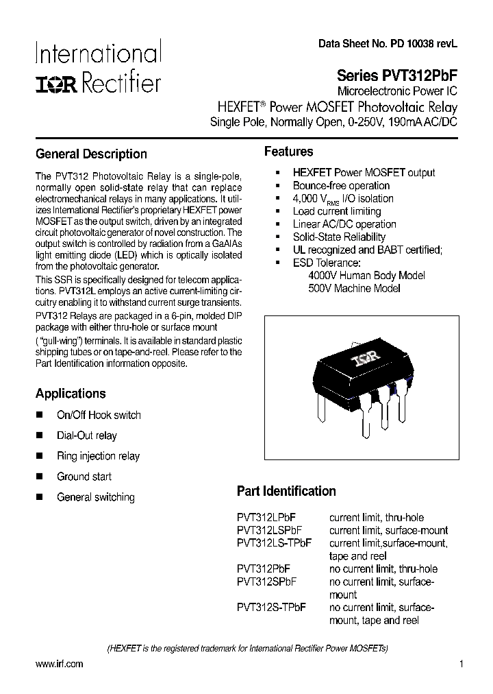 PVT312SPBF_6833064.PDF Datasheet