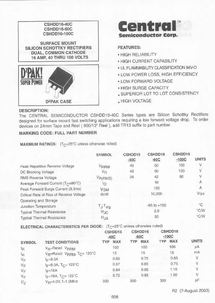 CSHDD16-60CBK_6830533.PDF Datasheet
