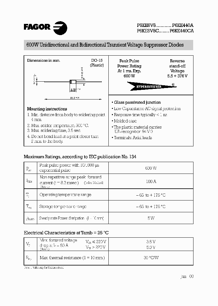 P6KE320A_6832902.PDF Datasheet