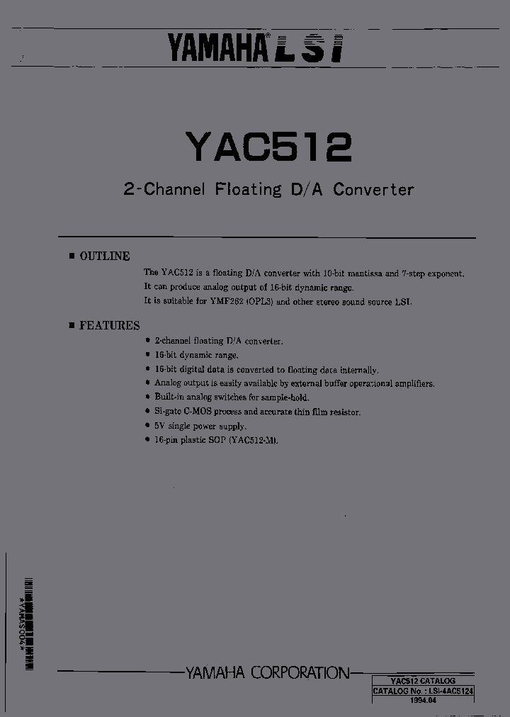 YAC512-M_6832322.PDF Datasheet