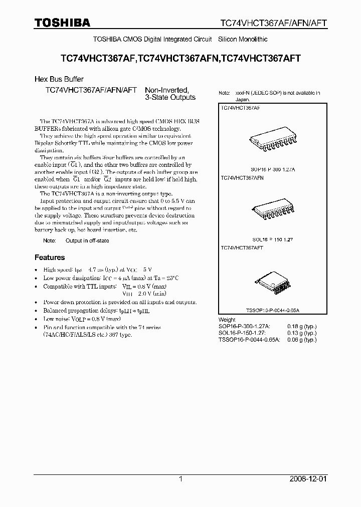 TC74VHCT367AFN_6834038.PDF Datasheet