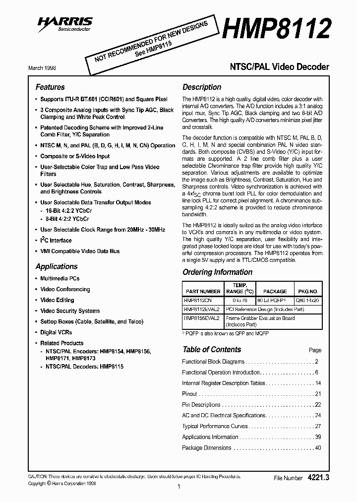 HARRISCORPORATION-HMP8156EVAL2_6836376.PDF Datasheet