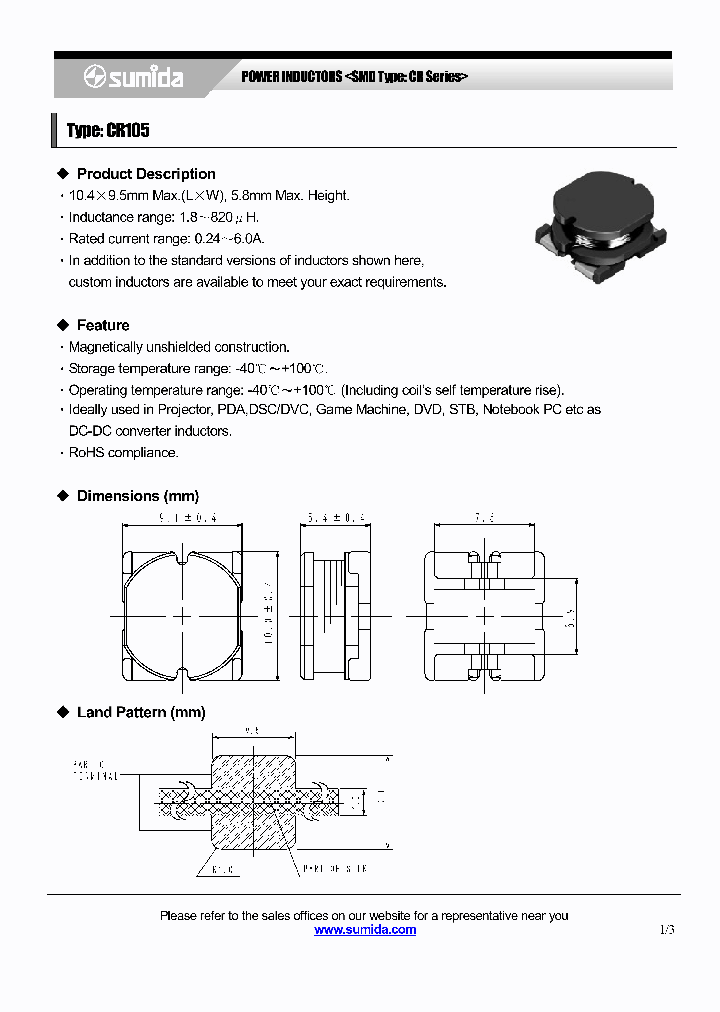 CR105NP-561KB_6836836.PDF Datasheet