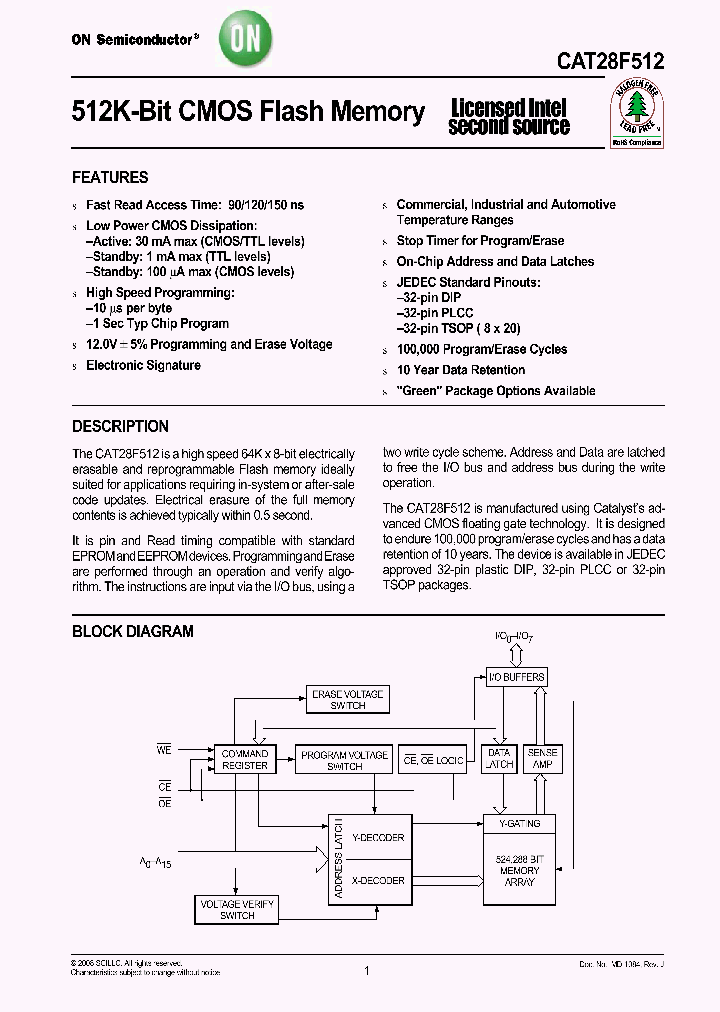 CAT28F512TR-12T_6837661.PDF Datasheet