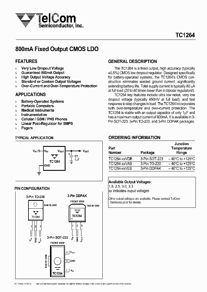 TC1264-30VDBRT_6840234.PDF Datasheet