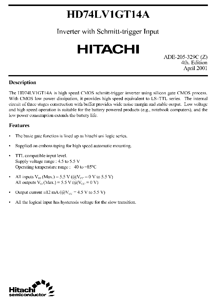HD74LV1GT14A_6840496.PDF Datasheet