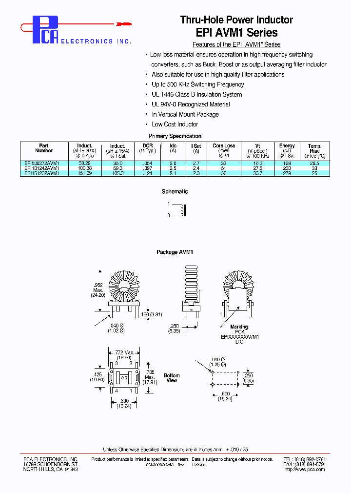 EPI101242AVM1_6841242.PDF Datasheet