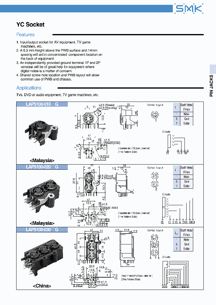 SMKCORP-LAP5100-0307G_6838444.PDF Datasheet