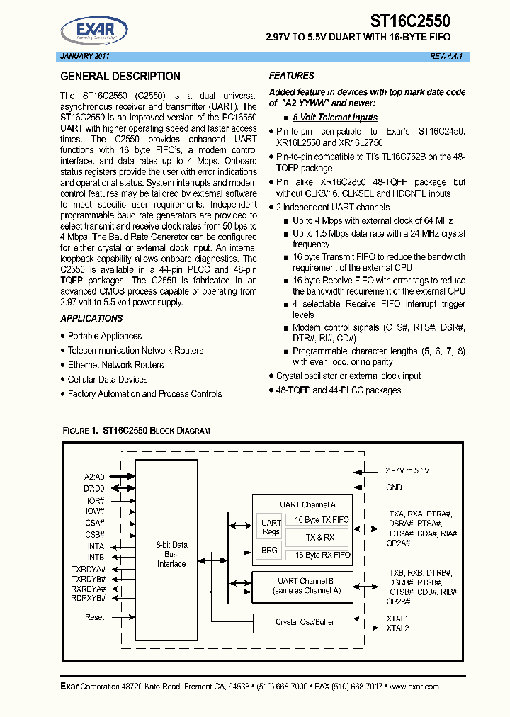 ST16C2550CQ48_6950561.PDF Datasheet