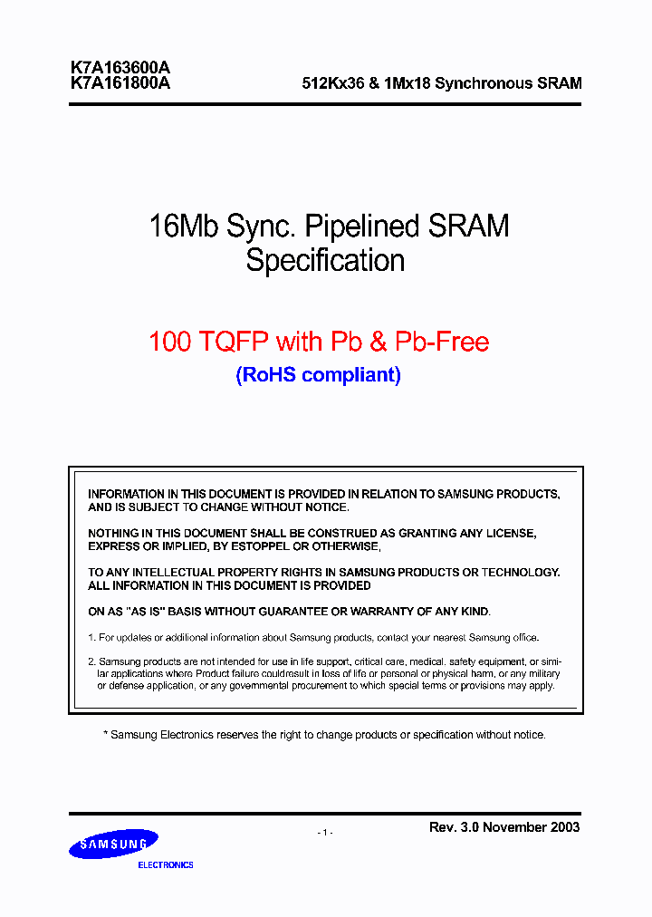 K7B161825A-QI750_6840140.PDF Datasheet