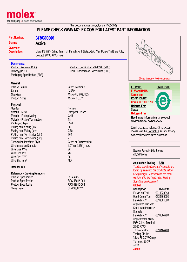 0430300006_6844211.PDF Datasheet