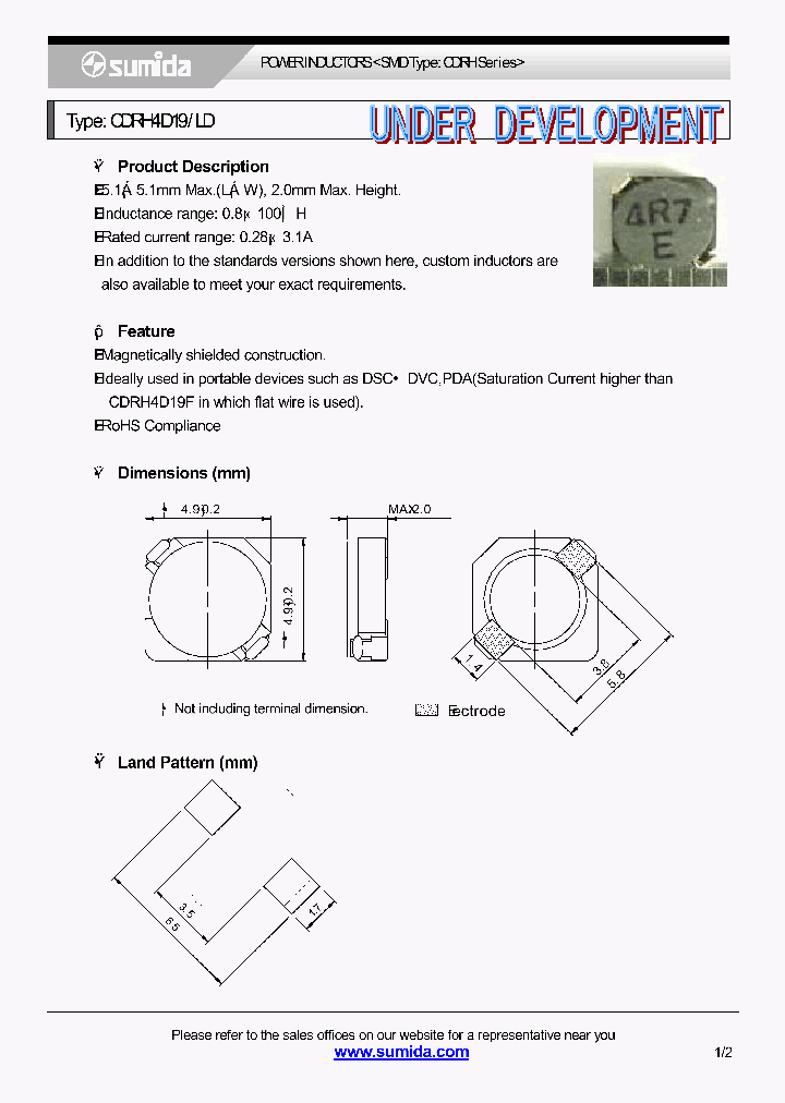 CDRH4D19LDNP-220MC_6844141.PDF Datasheet