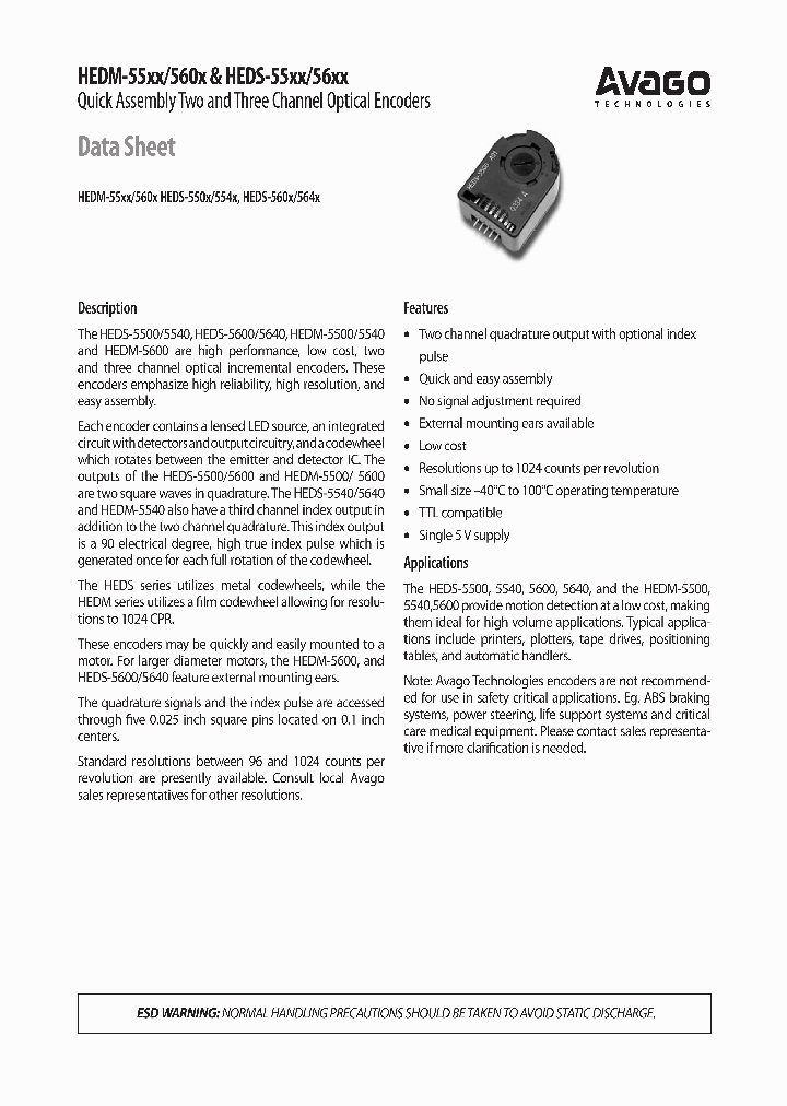 HEDS-5500I11_6845752.PDF Datasheet