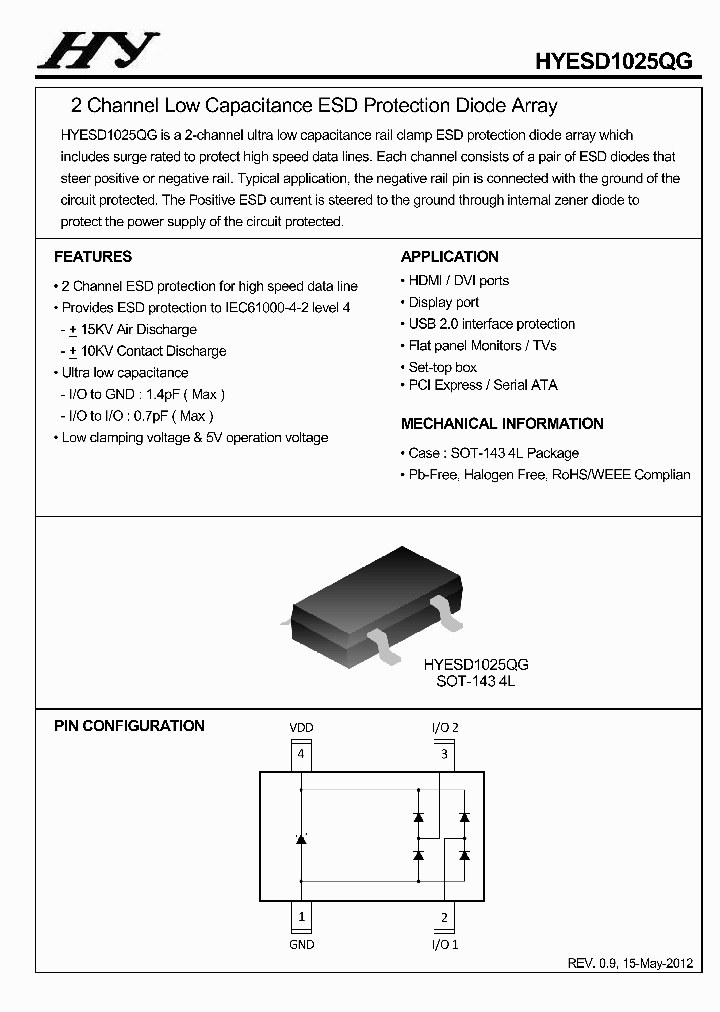 HYESD1025QG_6950745.PDF Datasheet