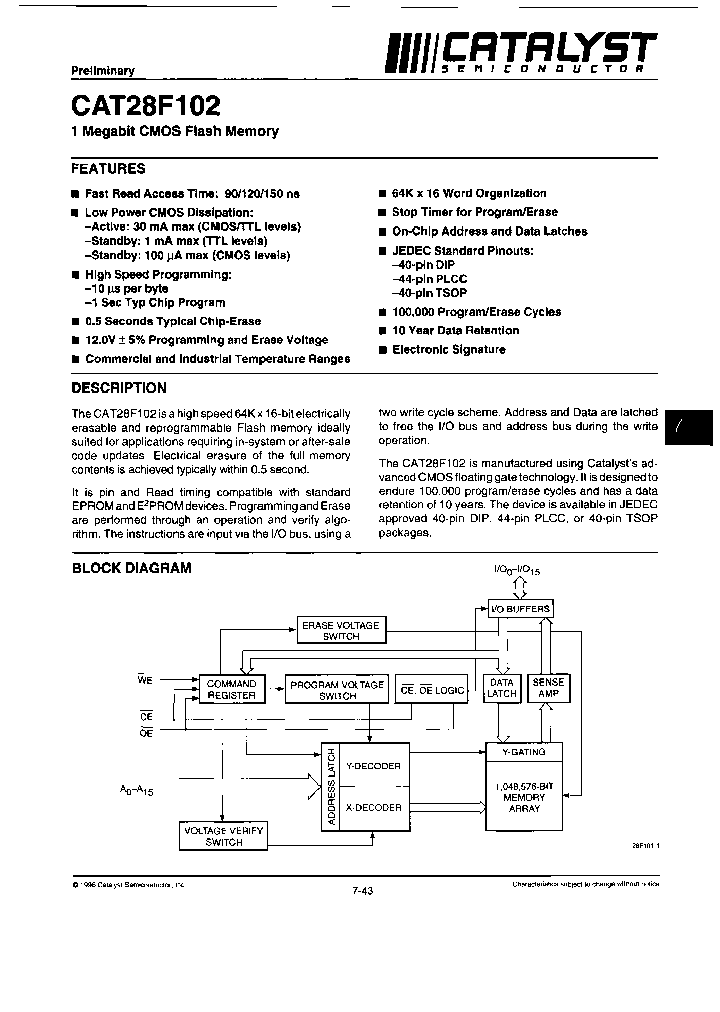 CAT28F102TR-12_6837657.PDF Datasheet