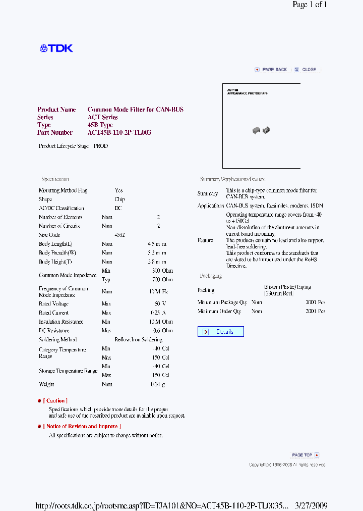 ACT45B-110-2P-TL003_6848800.PDF Datasheet