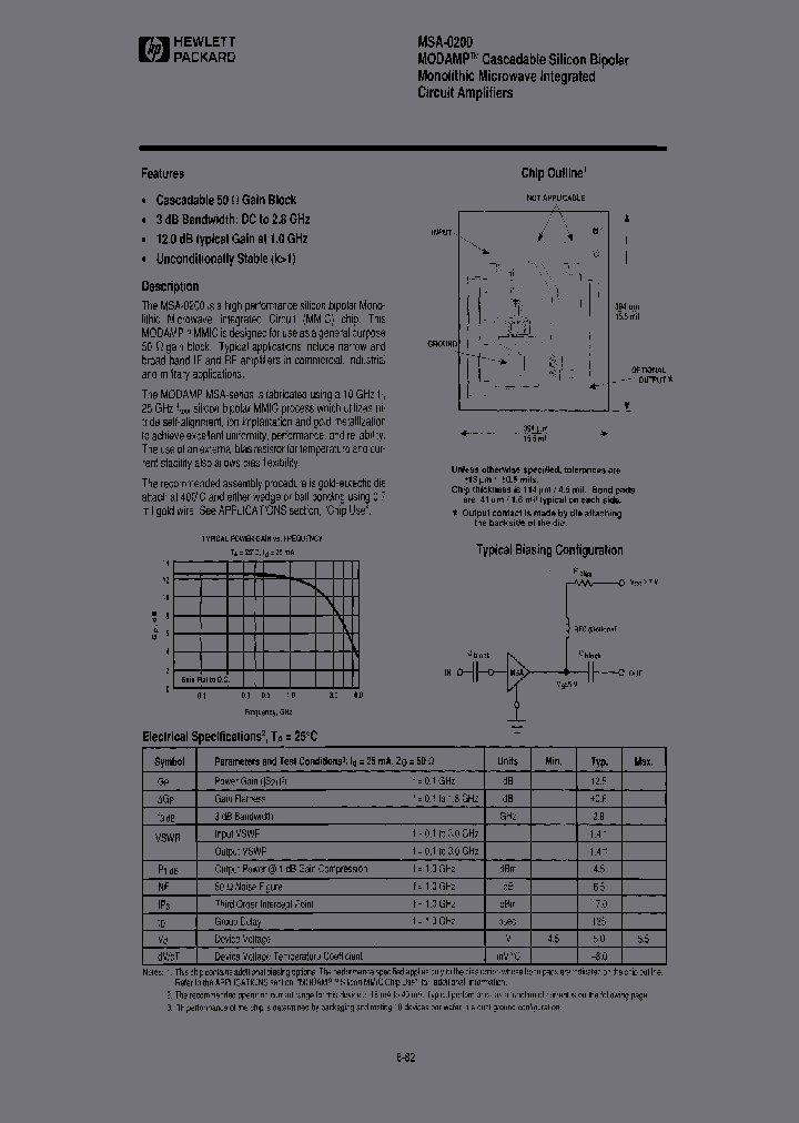 MSA-0200-GP6_6849565.PDF Datasheet