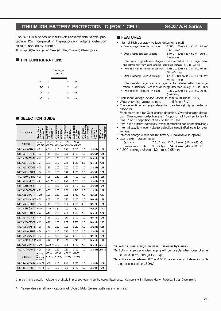 S-8231AMFN-CAM-T2_6847727.PDF Datasheet
