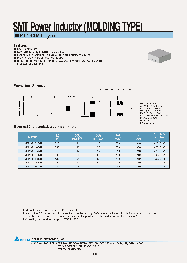 MPT133-3R3M1_6849223.PDF Datasheet