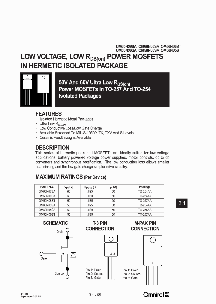 OM60N05CSA_6847988.PDF Datasheet