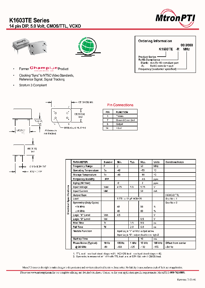 K1603TEFREQ_6849755.PDF Datasheet