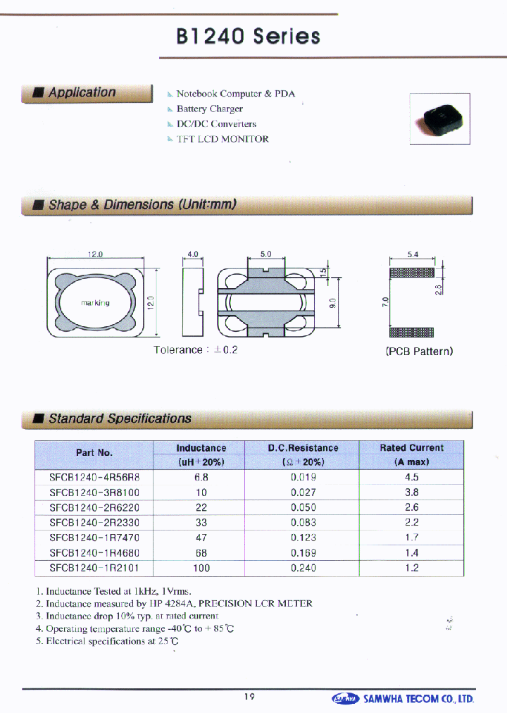 SAMWHACAPACITORGROUP-SFCB1240-2R2330_6852748.PDF Datasheet