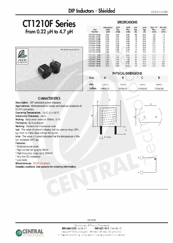 CT1210F-1R0M_6851496.PDF Datasheet