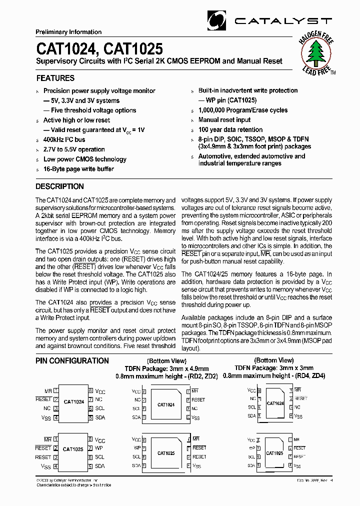 CAT1025RA-25_6847790.PDF Datasheet