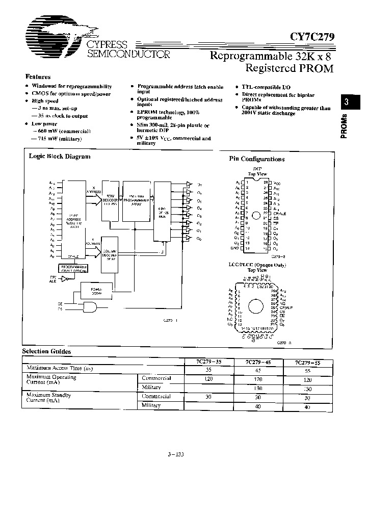 CY7C279-55PC_6853646.PDF Datasheet