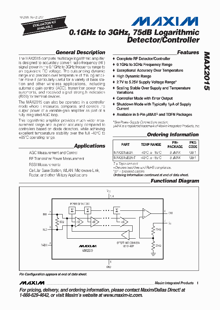 MAX2015ETA_6845636.PDF Datasheet