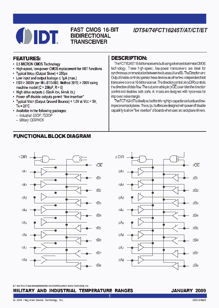 54FCT16245ATE_6852964.PDF Datasheet