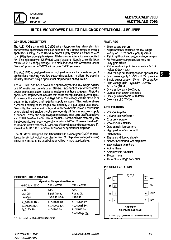 ALD1706DAMXXXX_6853154.PDF Datasheet