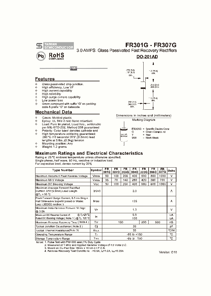 FR306G_6851812.PDF Datasheet