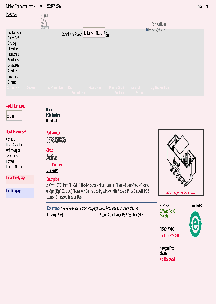 0878320836_6847489.PDF Datasheet