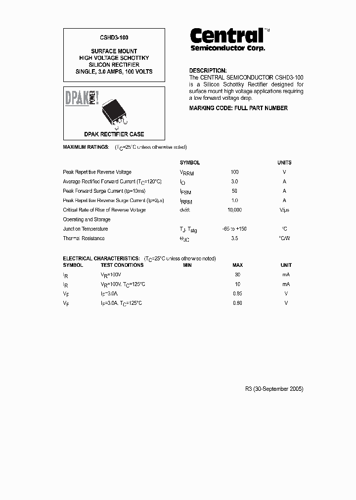 CSHD3-100LEADFREE_6854467.PDF Datasheet