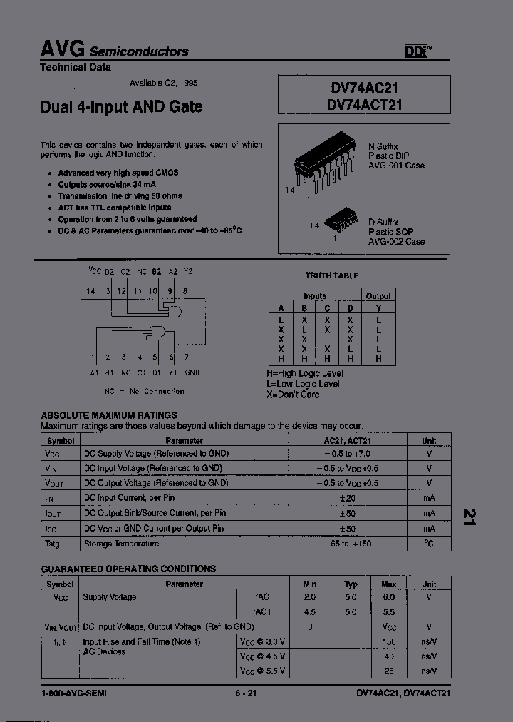 DV74ACT21D_6855007.PDF Datasheet