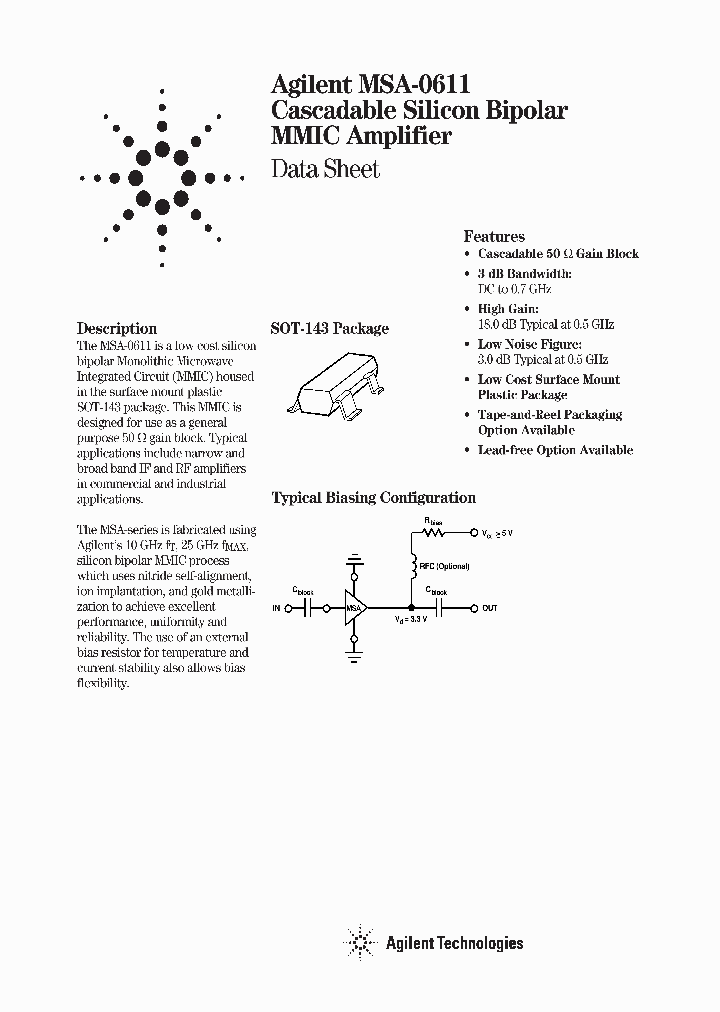 MSA-0611-BLKG_6858144.PDF Datasheet